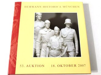"Hermann Historica 53. Auktion" - Deutsche Zeitgeschichte ab 1919, ca. 250 Seiten, gebraucht, DIN A5