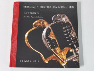 "Hermann Historica 68. Auktion" - The John Pepera Collection, ca. 185 Seiten, gebraucht, DIN A5