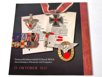 "Hermann Historica" - Oberst Werner Mölders & Gerneralfeldmarschall Erhard Milch , 58 Seiten, gebraucht, DIN A5