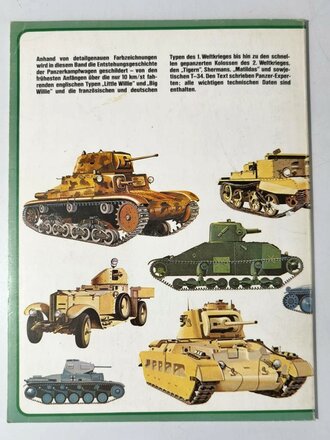 "Panzerkampfwagen des 1. und 2. Weltkrieges", 64 Seiten, gebraucht, DIN A4
