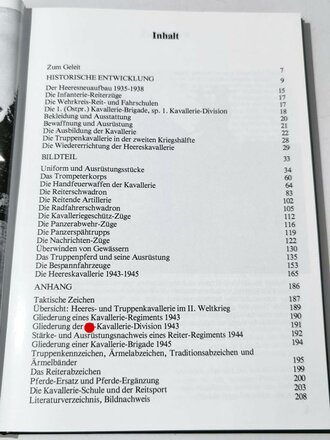"Kavallerie der Wehrmacht" 208 Seiten,...