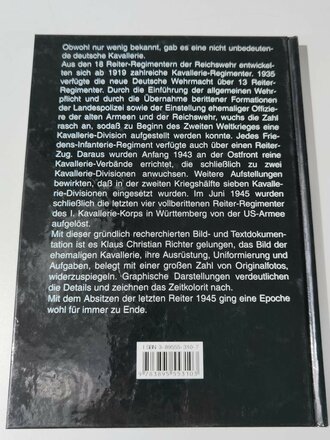 "Kavallerie der Wehrmacht" 208 Seiten, gebraucht, DIN A5