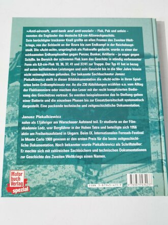 "Die 8,8 Flak im Erdkampf Einsatz", 191 Seiten, gebraucht, über DIN A5