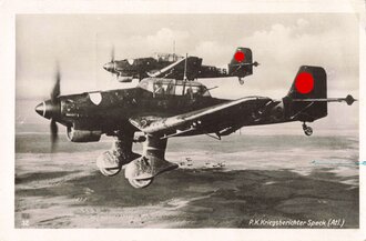 Ansichtskarte Luftwaffe "Stukas brechen den...