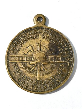 Feuerwehr, tragbare Medaille 15.Feuerwehr Verbandstag...