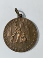 Westwall,  tragbare Medaille der Firma Grün  und Bilfinger Limes Abschnitt Offenburg 1938, Durchmesser 36mm