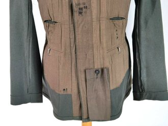 Heer, Feldbluse Modell 1936 für Mannschaften der Infanterie, die Effekten original vernäht. Kammerstück in sehr gutem Zustand