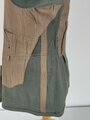 Heer, Feldbluse Modell 1936 für Mannschaften der Infanterie, die Effekten original vernäht. Kammerstück in sehr gutem Zustand