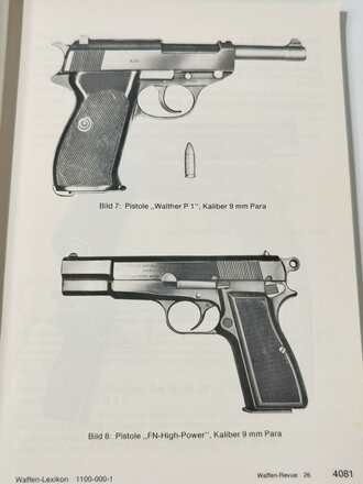 Waffen Revue Nr. 26, Militärpistolen im Vergleich, gebraucht, 160 Seiten