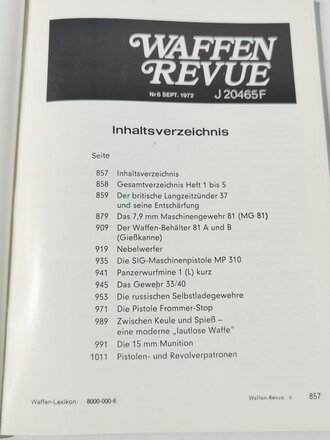 Waffen Revue Nr. 6, Der britische Langzeitzünder,...