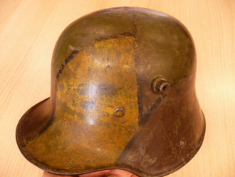 Stahlhelm M16, Original getarnt, unberührtes Stück