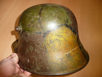 Stahlhelm M16, Original getarnt, unberührtes Stück