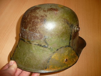 Stahlhelm M16, Original getarnt, unberührtes Stück