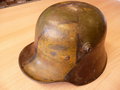 Stahlhelm M16, Original getarnt, unberührtes Stück