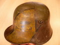 Stahlhelm M16, Original getarnt, unberührtes Stück