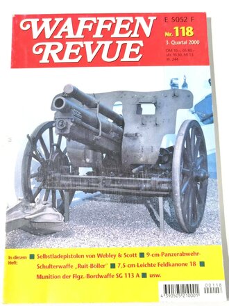 Waffen Revue Nr. 118, Die Selbstladepistolen von Webley & Scott, gebraucht, 160 Seiten