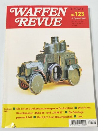 Waffen Revue Nr. 123, Die ersten Straßenpanzerwagen...