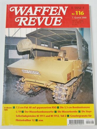 Waffen Revue Nr. 116, 7,5-cm-Pak 40 auf gepanzertem RSO,...