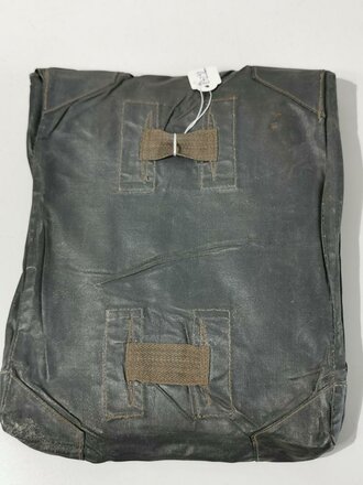 Tasche für die Gasplane der Wehrmacht, gummierte Ausführung