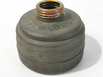 Gasmaskenfilter Filtereinsatz 37 Wehrmacht, datiert 1939