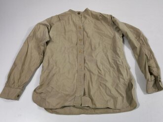 Great Britain WWII, Womens Auxiliary Territorial Service uniform. Blouse dated 1943, Skirt dated 1940. Shirt and hat not dated. All used but good condition