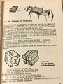 Amtliches Unterrichtsbuch über erste Hilfe von 1944, Einband löst sich, sonst gut und komplett