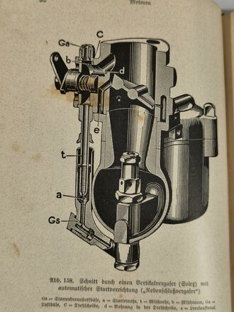 Handbuch für Kraftfahrer, datiert 1933, 405 Seiten, gebraucht