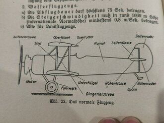 Der Flieger - Dienstunterricht in der Fliegertruppe, datiert 1941, 248 Seiten, gebraucht