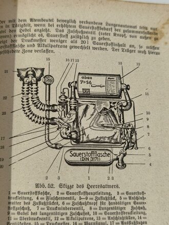 H.Dv.59 M.Dv Kr. 275, L.Dv59 Unterrichtsbuch für Sanitätsunteroffiziere und -mannschaften, datiert 1939, 431 Seiten, gebraucht