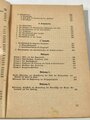 H.Dv.59 M.Dv Kr. 275, L.Dv59 Unterrichtsbuch für Sanitätsunteroffiziere und -mannschaften, datiert 1939, 431 Seiten, gebraucht