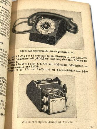 Nachrichtenverbindungsdienst (Fernsprech-, Blink- und Signaldienst nebst Meldehund und Brieftaubendienst), 431 Seiten, gebraucht