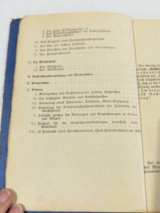 Nachrichten Fibel für Fernsprech- und Blinktechnik, 66 Seiten, gebraucht