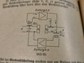 Fernmeldetechnik im Heere, datiert 1939, 105 Seiten, gebraucht