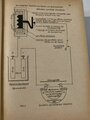 Fernmeldetechnik im Heere, datiert 1939, 105 Seiten, gebraucht