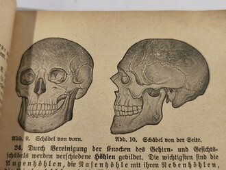 H.Dv.59 M.Dv Kr. 275, L.Dv59 Unterrichtsbuch für Sanitätsunteroffiziere und -mannschaften, datiert 1939, 431 Seiten, gebraucht