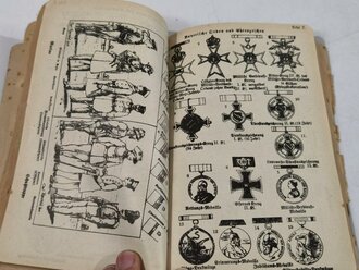 Der gute Kamerad - Ein Lern und Lesebuch für den Dienstunterricht, datiert 1915/16, 253 Seiten, gebraucht