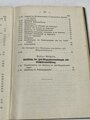 D.V.E.Nr 79 Feld Magazindienstordnung, datiert 3.März.1910, 128 Seiten, gebraucht