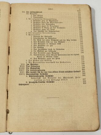 Der gute Kamerad - Ein Lern und Lesebuch für den Dienstunterricht, datiert 1901, 220 Seiten, gebraucht