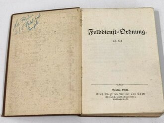 D.V.E.Nr. 267 Felddienst Ordnung, ca. 210 Seiten, gebraucht