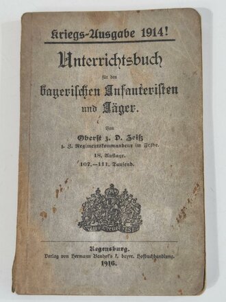 Unterrichtsbuch für den bayrischen Infanteristen und...