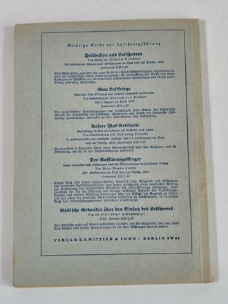 Der Flugzeugführer - Ein Handbuch für die Ausbildung, datiert 1941, 135 Seiten, gebraucht