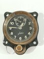 Luftwaffe Borduhr Bo-Uk II ( für Navigator )Bauart Junghans, Fl 23886. Die Uhr läuft, dreht beim Aufziehen aber manchmal durch. Gehäusedeckel lässt sich nicht ohne weiteres öffnen