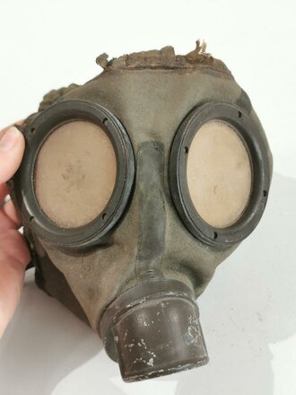 Gasmaske Wehrmacht, ungereinigtes Stück