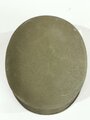 U.S. WWII front seam steel helmet shell, overpainted