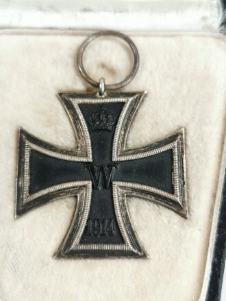 Eisernes Kreuz 2. Klasse 1914 im Präsentationsetui....