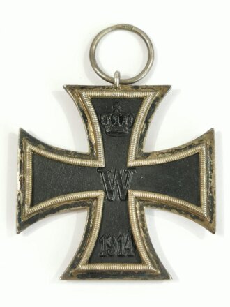 Eisernes Kreuz 2. Klasse 1914, Hersteller S-W im Bandring...