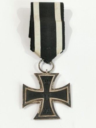 Eisernes Kreuz 2. Klasse 1914 am Band, Hersteller S-W im Bandring für Sy & Wagner, Berlin