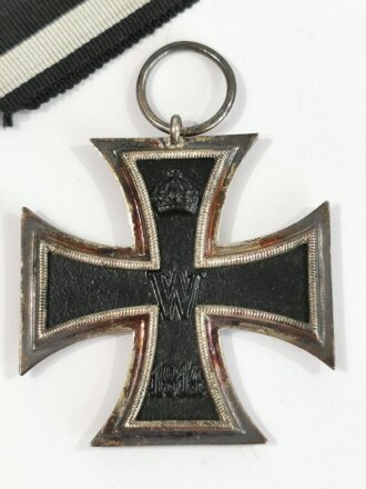 Eisernes Kreuz 2. Klasse 1914 mit beiliegendem Band