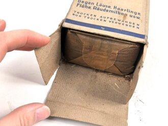 Ungeziefermittel T14 zur Anwendung bei Pferden mit Läusen. Ungeöffnete, seltene Packung