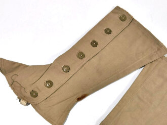 British 1944 dated pair "Spats , Mosquito nursing officers, size 3" Unused, storage wear